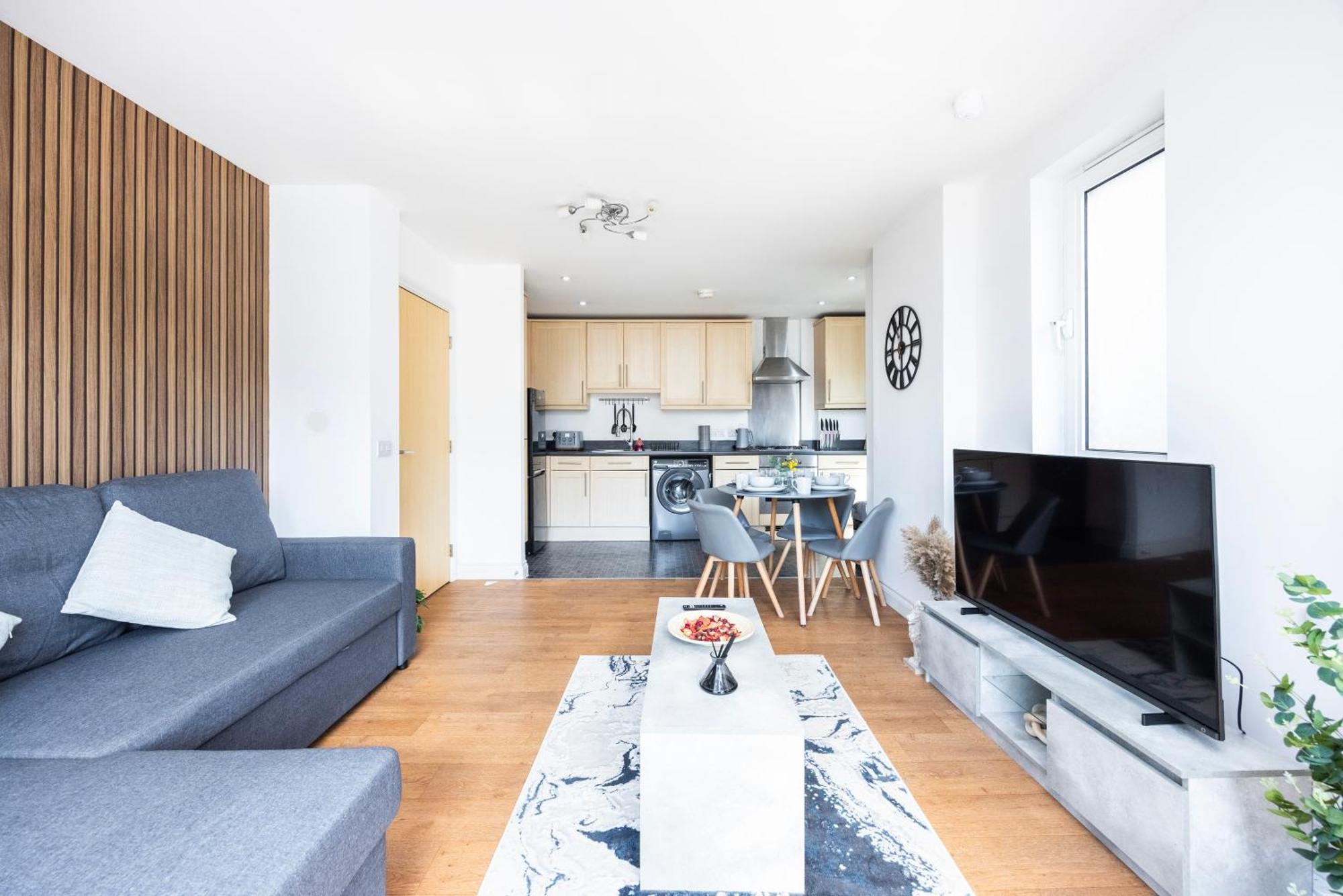 Modern 2 Bed Flat In Greenwich * Londra